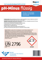 pH-Minus fl&uuml;ssig - 20 kg
