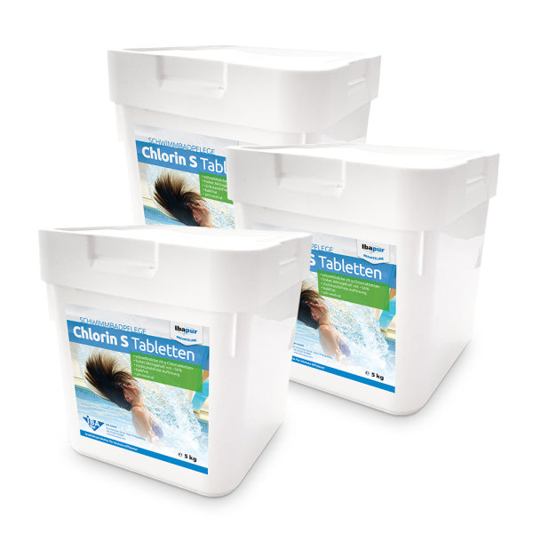 Chlorin S Tabletten 20 g - 5 kg x3