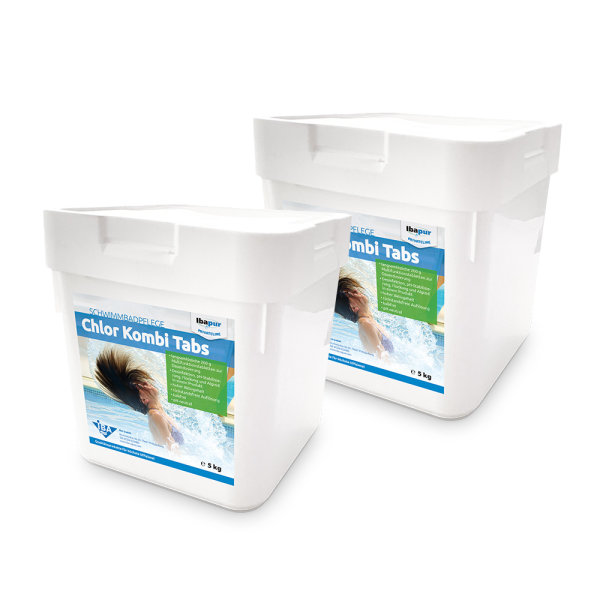 Chlor-Kombi-Tabs 4in1 200 g - 5 kg x2