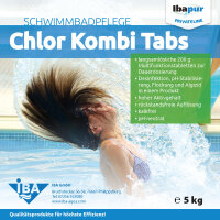 Chlor-Kombi-Tabs 4in1 200 g - 5 kg x2